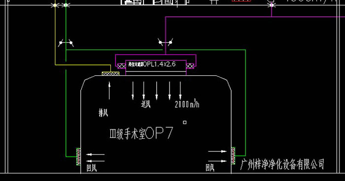 層流送風(fēng)天花設(shè)計圖